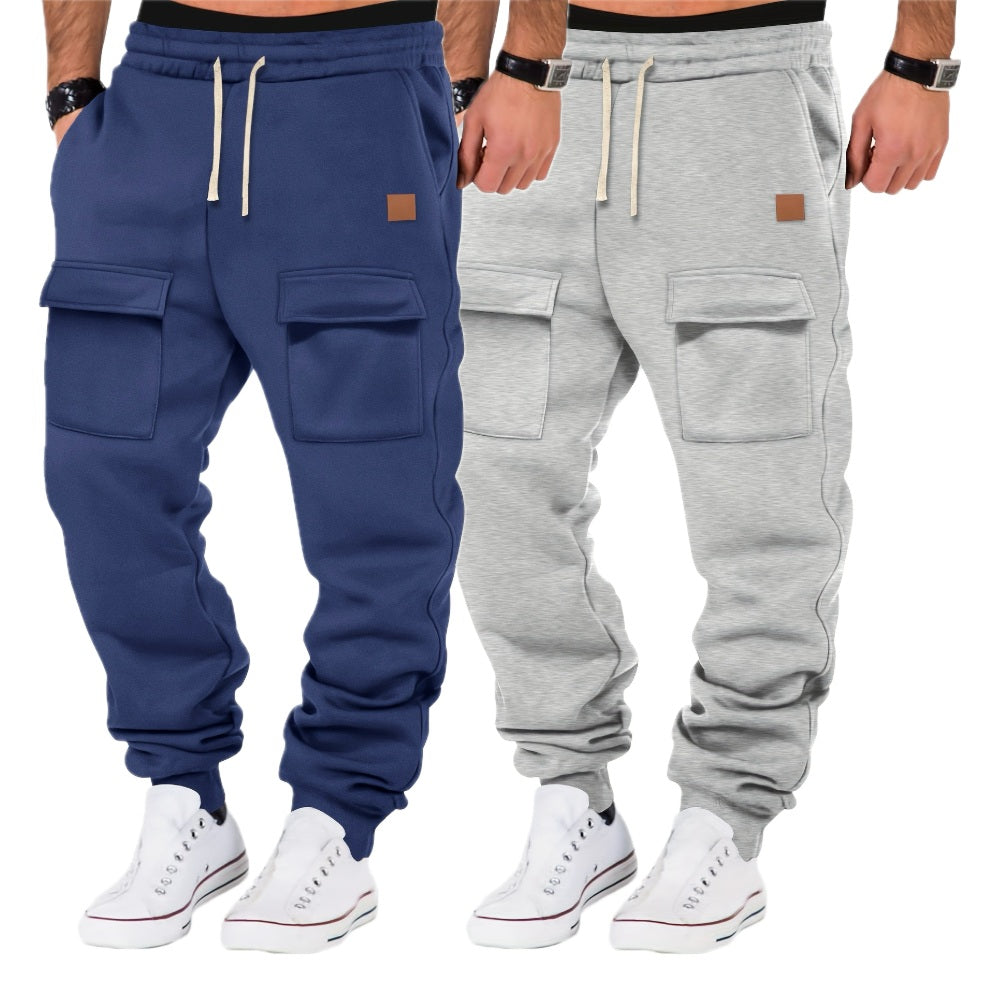 Lorcan Benjamin Cargo Pants - Navy - view 2