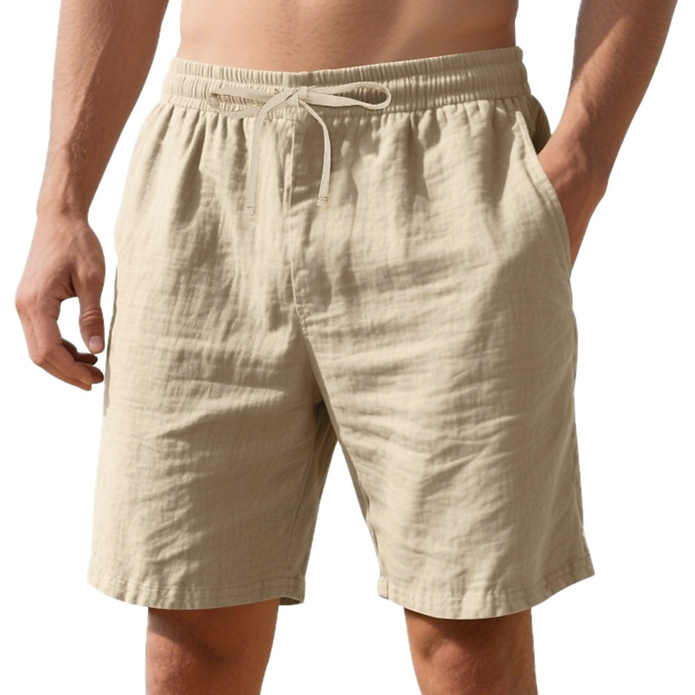 Lucian Cross Beach Shorts - Beige - view 1