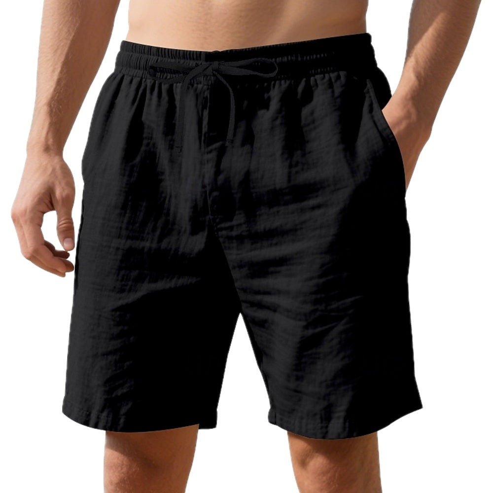 Lucian Cross Beach Shorts - Black - view 1