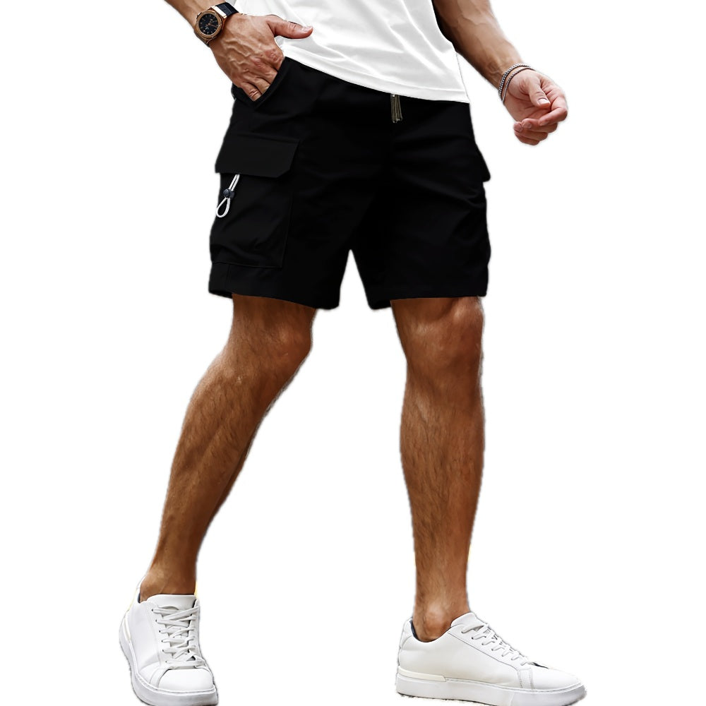 Lucian Drake Cargo Shorts - Black - view 1