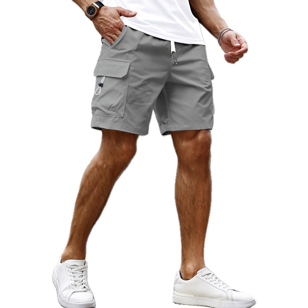 Lucian Drake Cargo Shorts - Grey - view 1