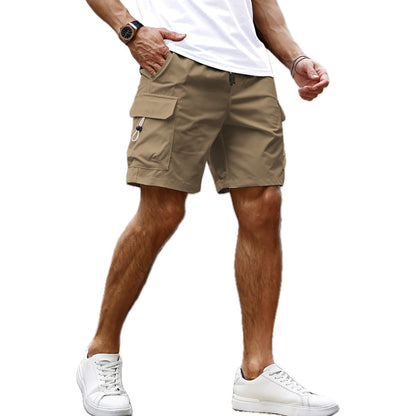 Lucian Drake Cargo Shorts - Khaki - view 1