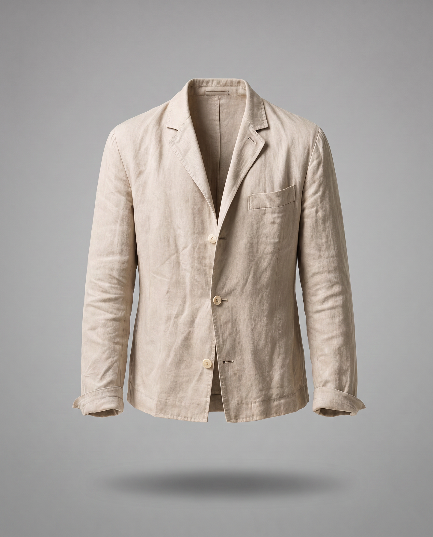 Silver Harbor Linen Blazer - Image 2