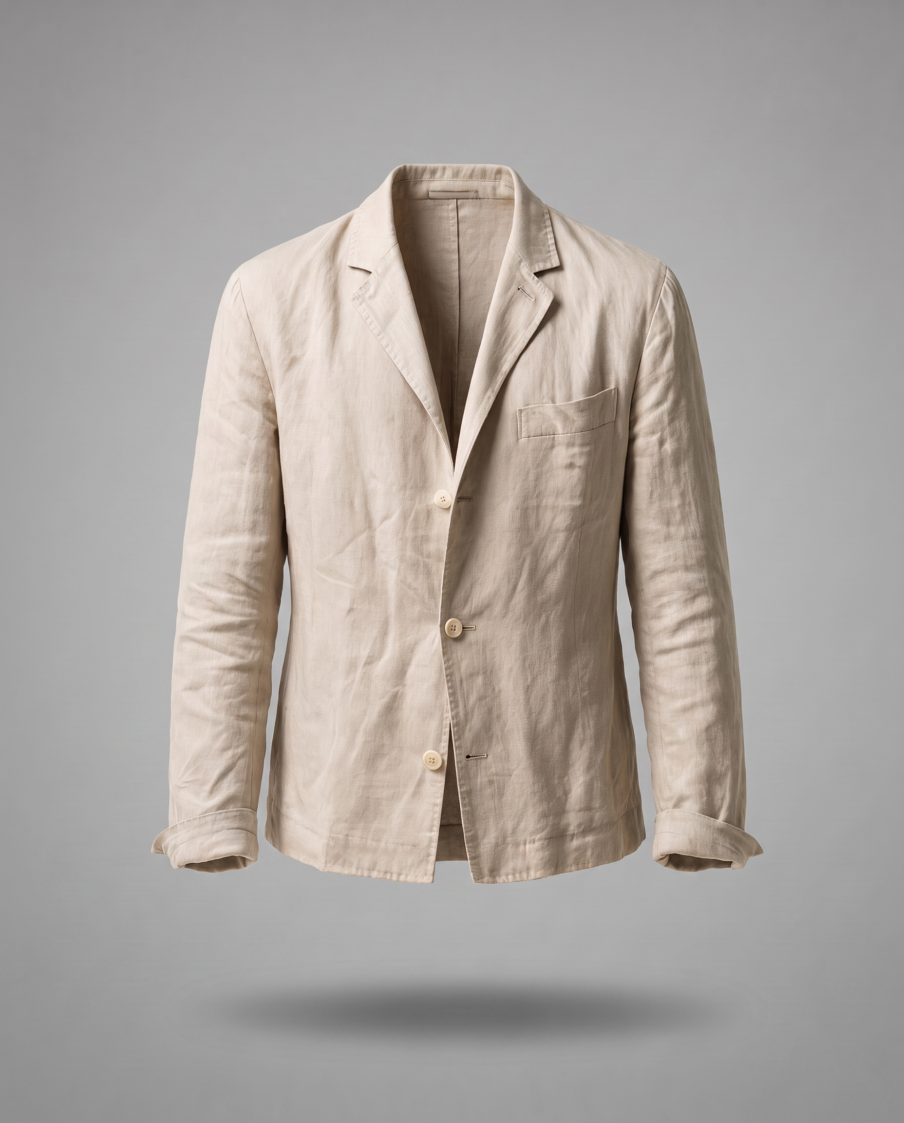 Silver Harbor Linen Blazer - Image 2