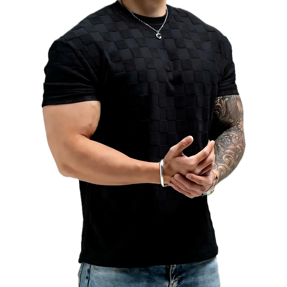 Marek Ellis Crew-Neck Tee - Black - view 1