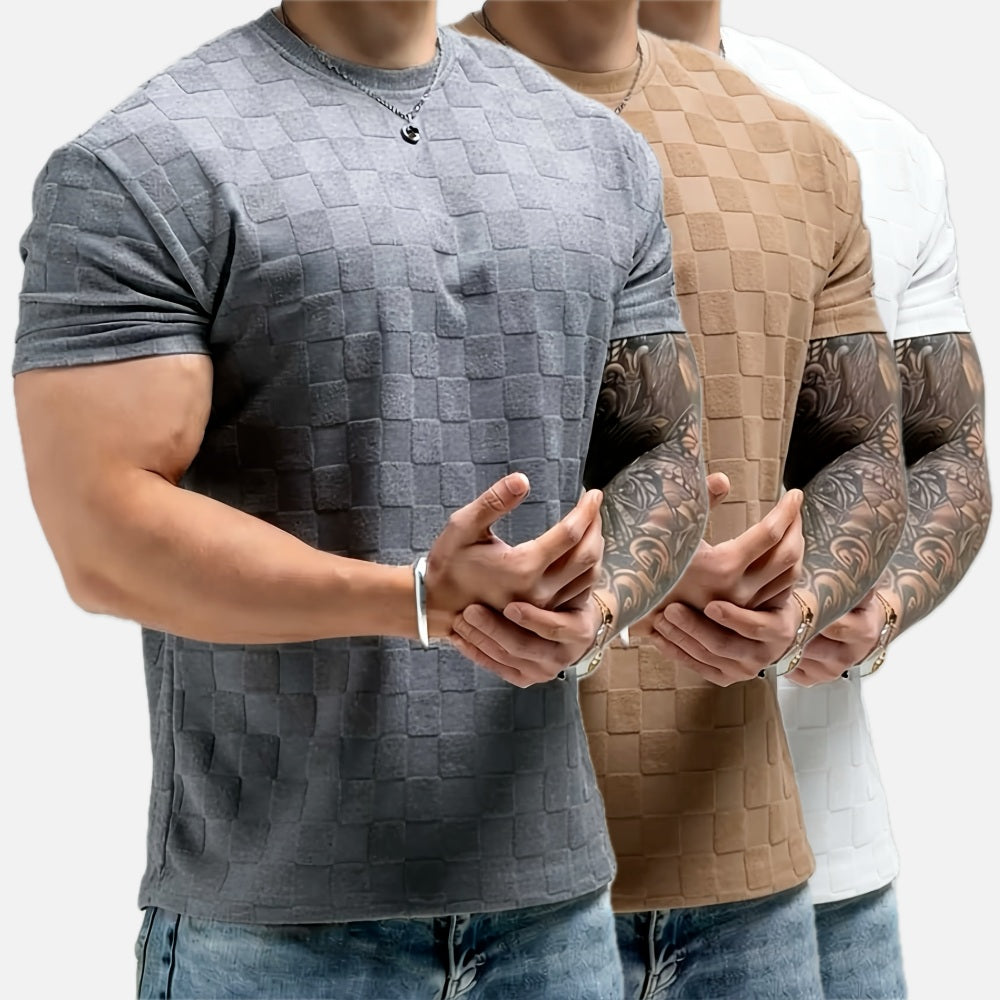 Marek Ellis Crew-Neck Tee - Grey - view 2