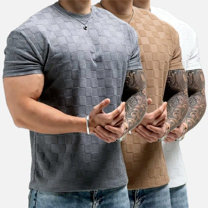 Marek Ellis Crew-Neck Tee - Grey - view 2