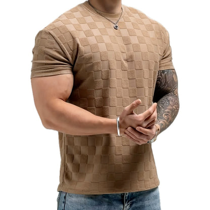 Marek Ellis Crew-Neck Tee - Khaki - view 1