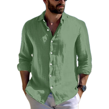 Marek Voss Button-Up Shirt - Green - view 1