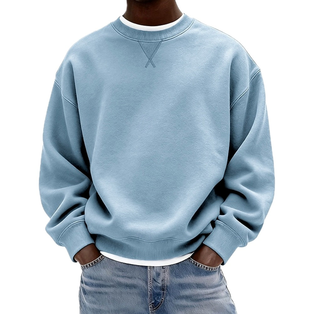 Marius Dominic Reed Sweatshirt - Blue - view 1