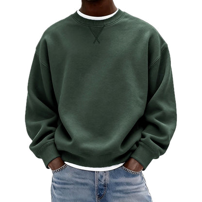 Marius Dominic Reed Sweatshirt - Dark Green - view 1