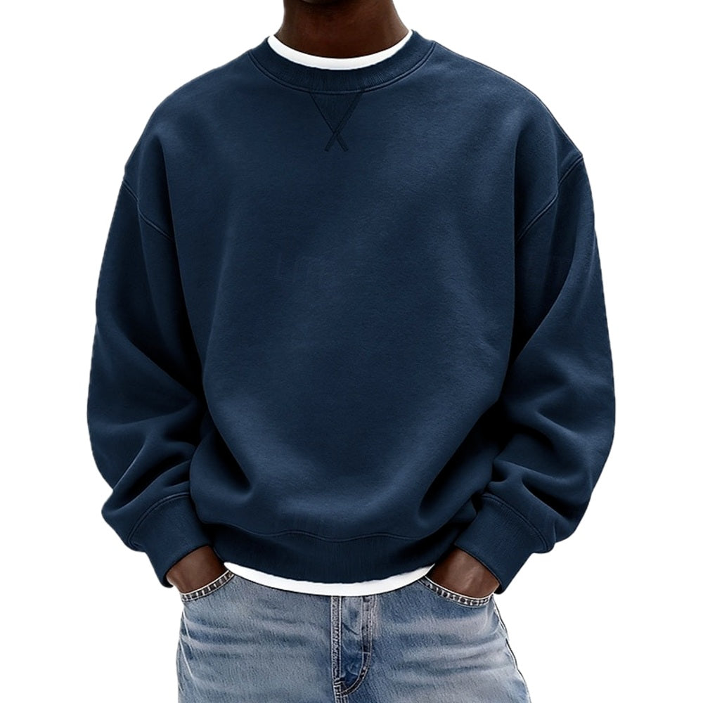 Marius Dominic Reed Sweatshirt - Navy - view 1