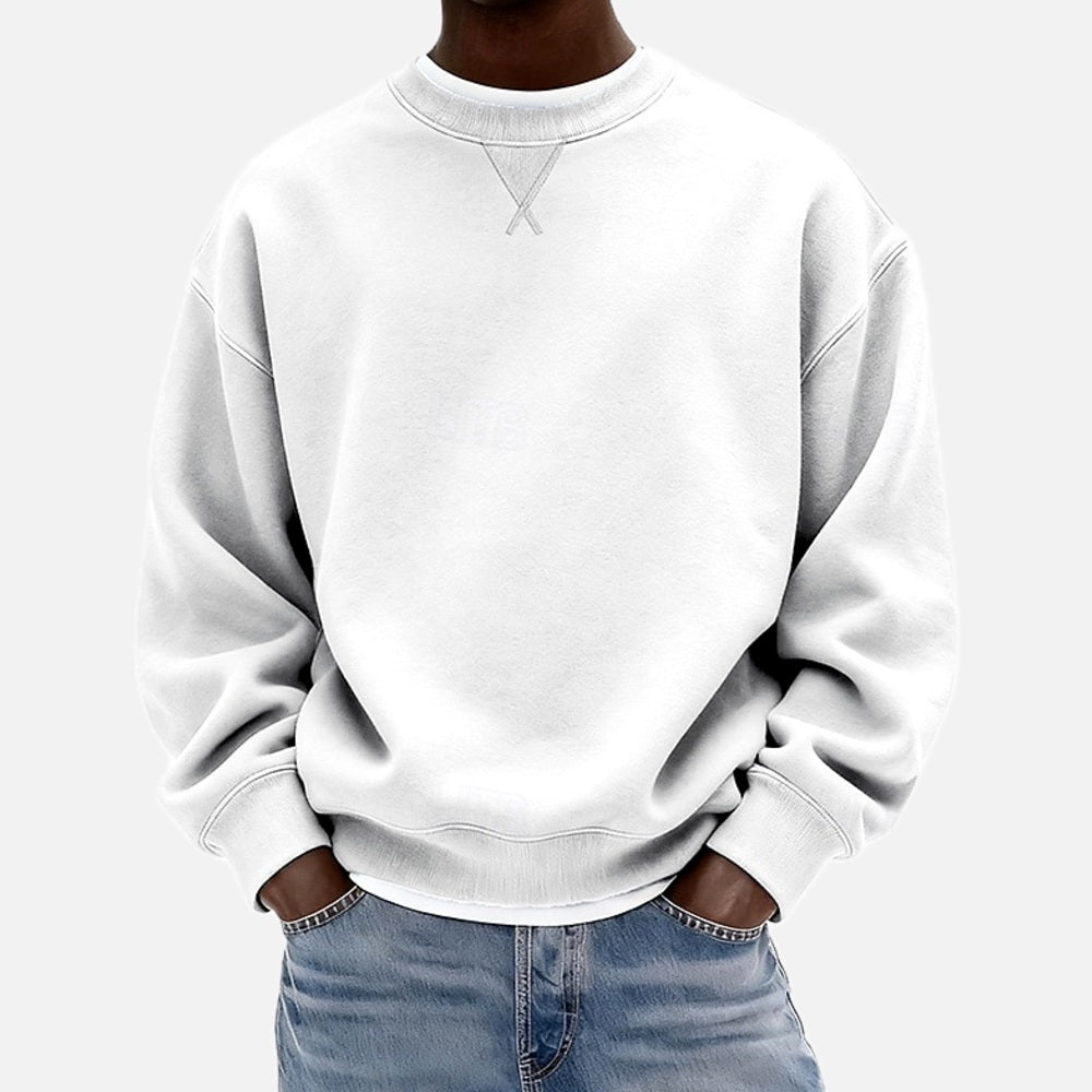 Marius Dominic Reed Sweatshirt - White - view 1