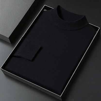 Marlon Tate Mock-Neck Sweater - Black - view 1