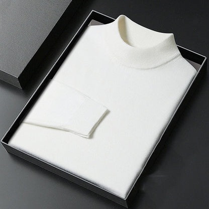 Marlon Tate Mock-Neck Sweater - White - view 1