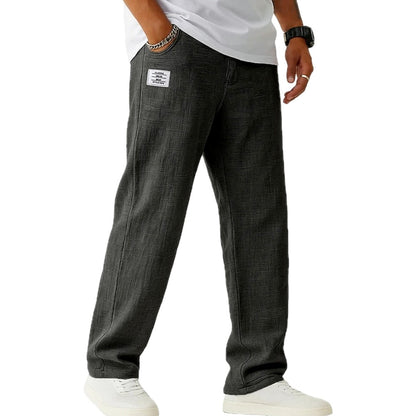 Marlow Dean Straight-Leg Pants - Black - view 1