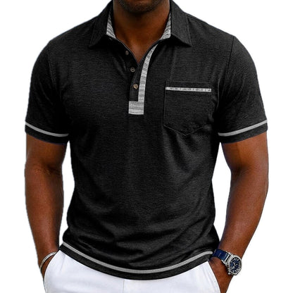 Mason Tate Golf Polo - Black - view 1