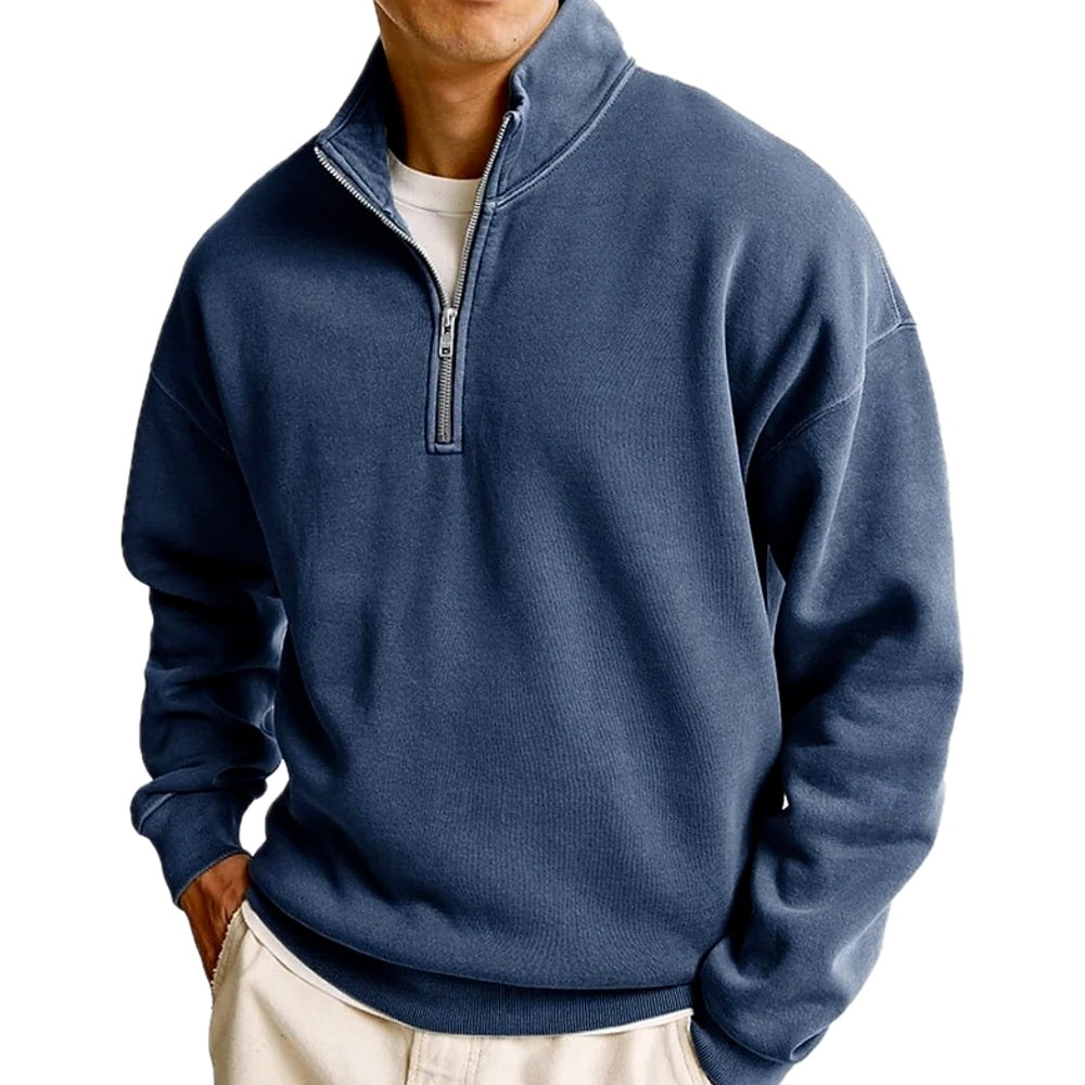Merrick Dean Camouflage Sweatshirt - Navy - view 1