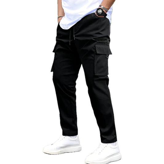 Merritt Cross Cargo Pants - Black - view 1