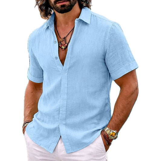 Micah Ellis Button-Down Shirt - Blue - view 1