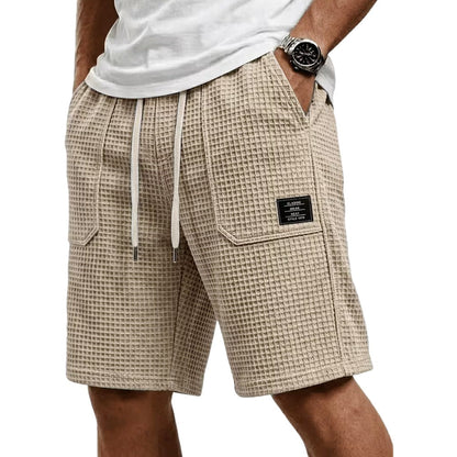 Micah Preston Beach Shorts - Khaki - view 1