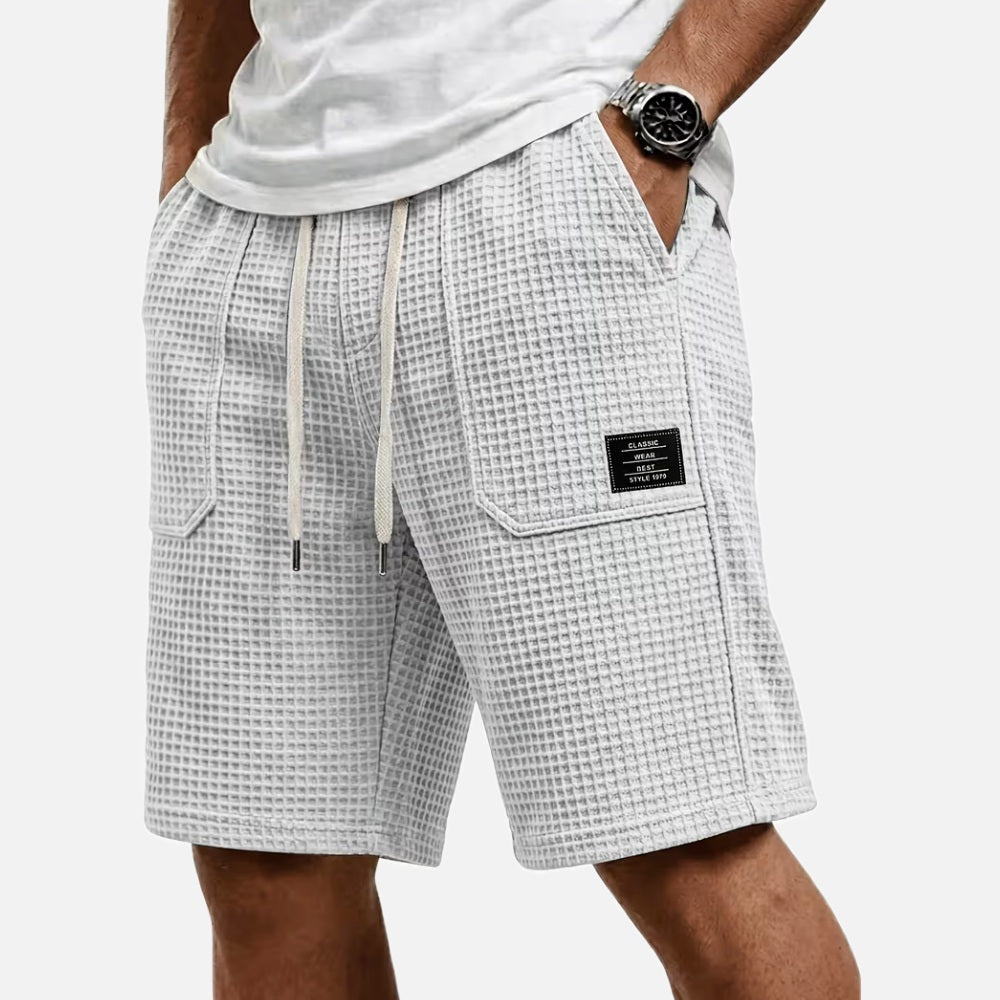 Micah Preston Beach Shorts - White - view 1