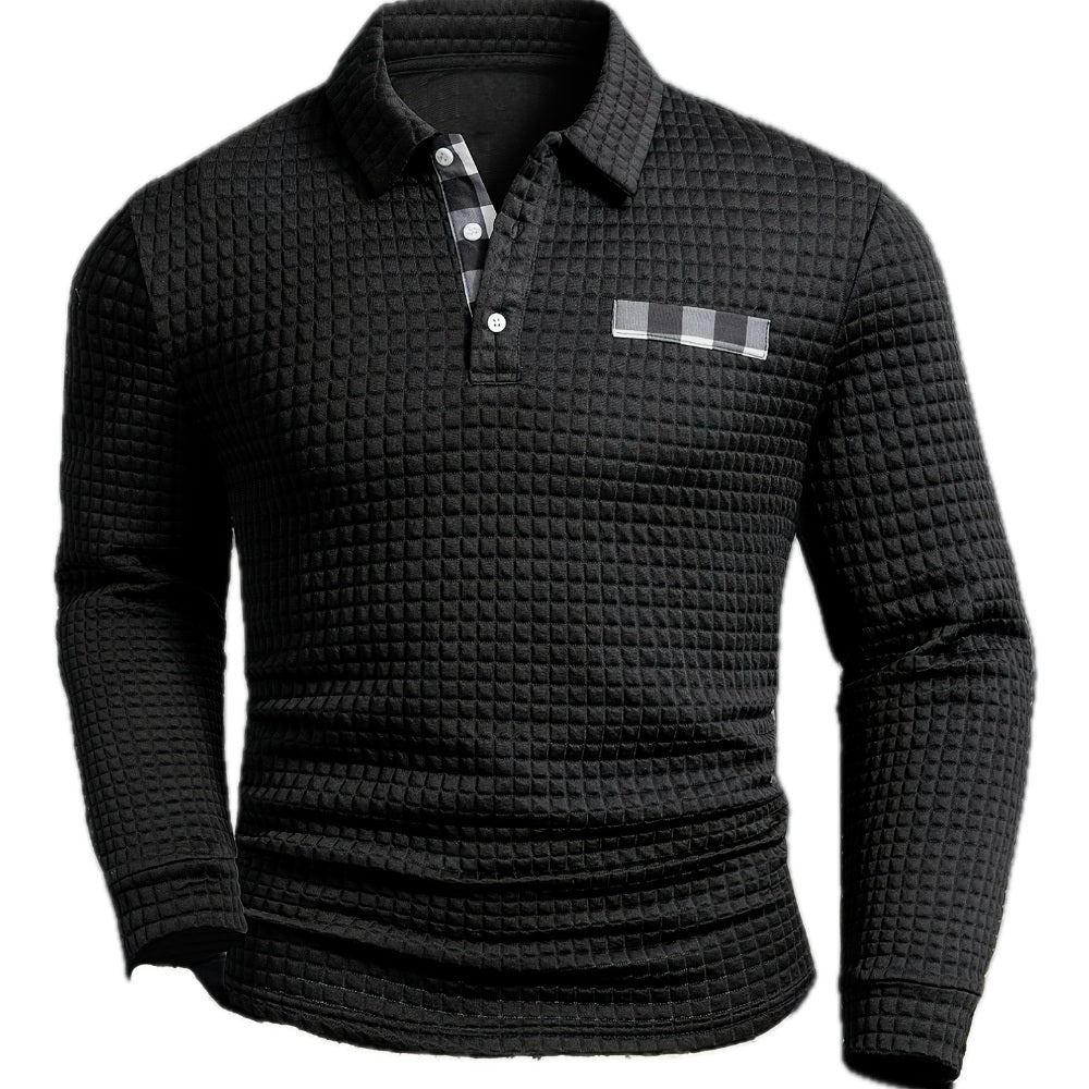 Micah Rowan Plaid Shirt - Black - view 1