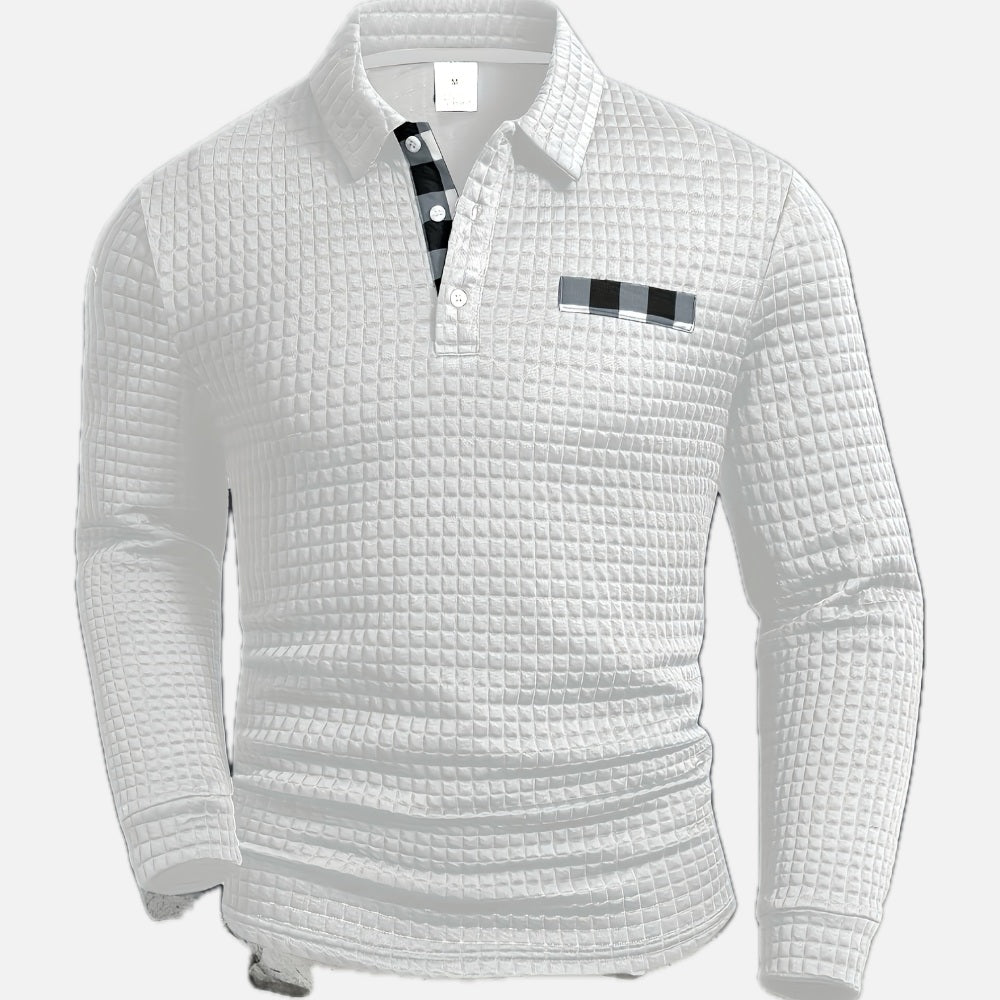 Micah Rowan Plaid Shirt - White - view 1