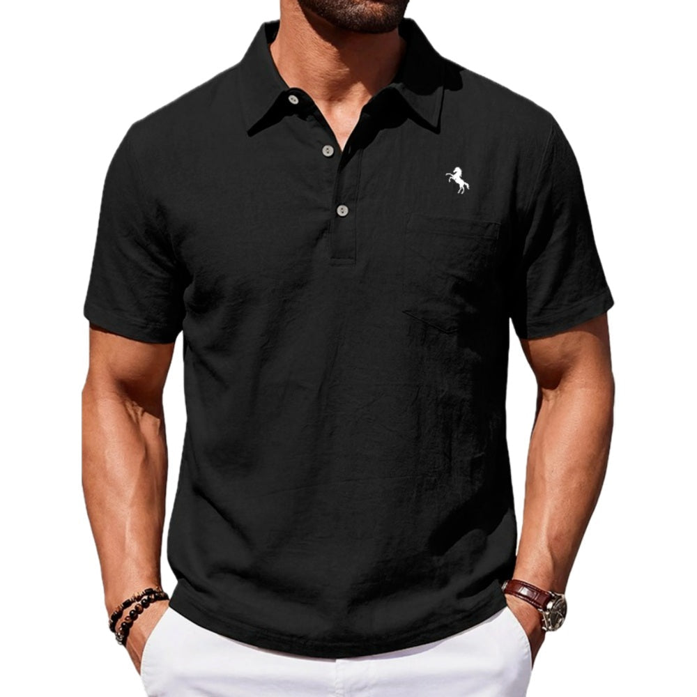 Milo Arden Button-Up Shirt - Black - view 1