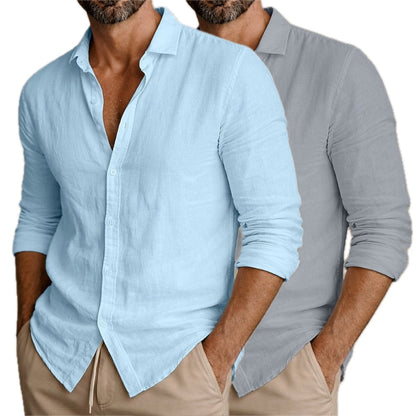 Nash Cole Button-Up Shirt - Blue - view 2