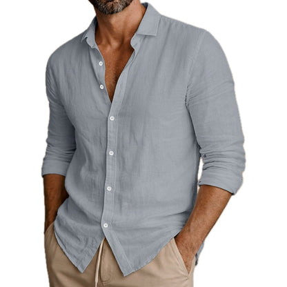 Nash Cole Button-Up Shirt - Grey - view 1