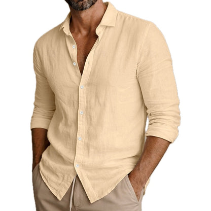 Nash Cole Button-Up Shirt - Khaki - view 1