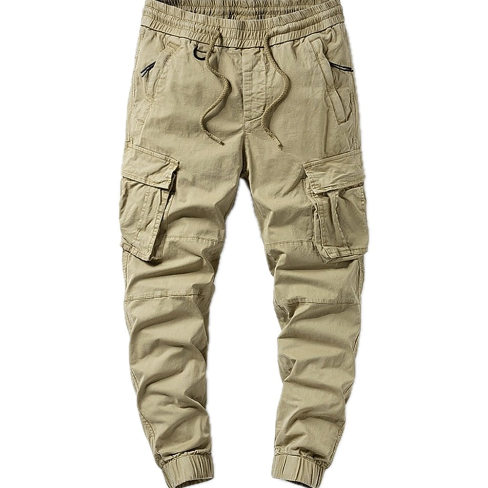 Nash Rowan Cargo Pants - Khaki - view 1