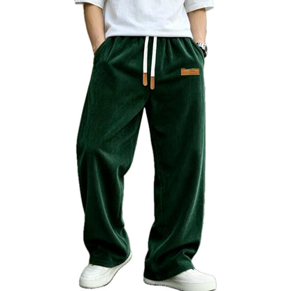 Nathan Foster Straight-Leg Pants - Dark Green - view 1