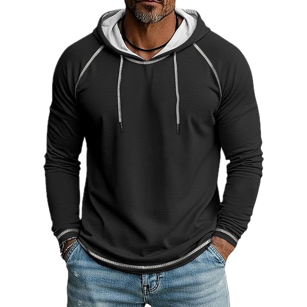 Nico Hayes Hooded Tee - Black - view 1