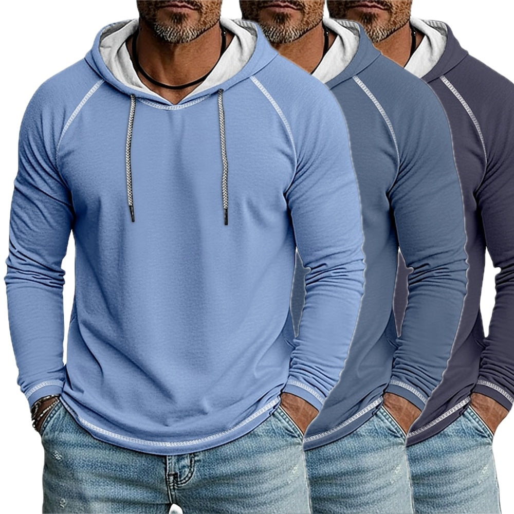 Nico Hayes Hooded Tee - Blue - view 2