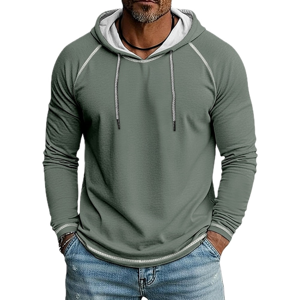 Nico Hayes Hooded Tee - Green - view 1