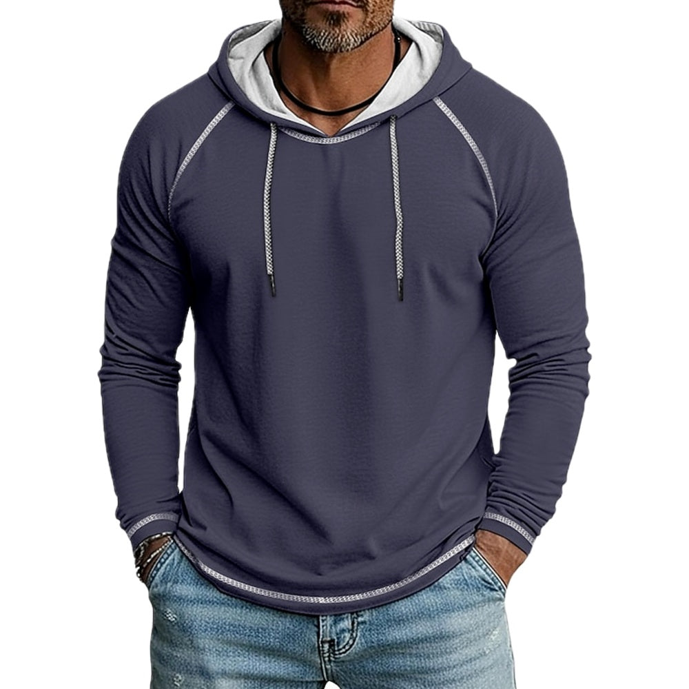 Nico Hayes Hooded Tee - Navy - view 1