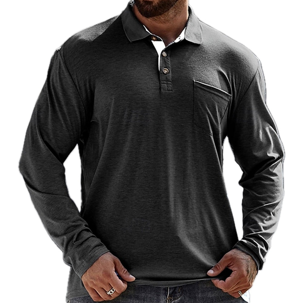 Nico Lane Pocket Polo - Grey - view 1