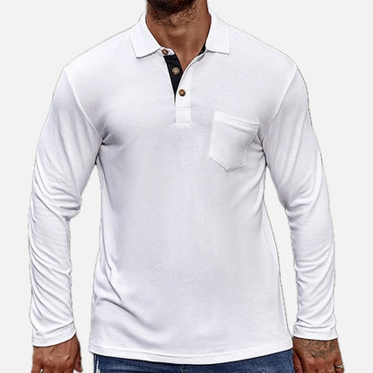 Nico Lane Pocket Polo - White - view 1