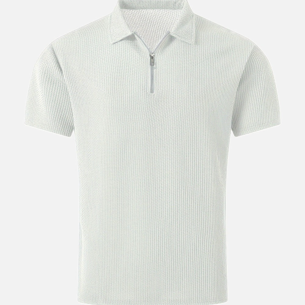 Noah Ellis Half-Zip Shirt - White - view 1