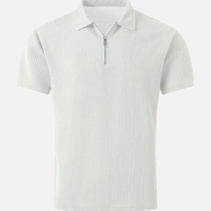 Noah Ellis Half-Zip Shirt - White - view 1