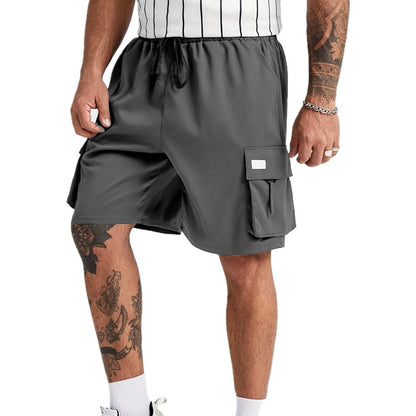 Nolan Drake Cargo Shorts - Grey - view 1