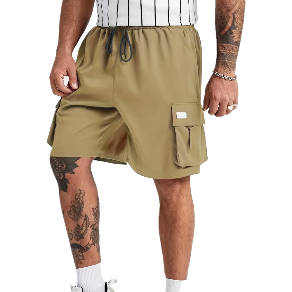 Nolan Drake Cargo Shorts - Khaki - view 1