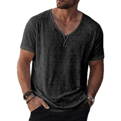 Nolan Reese V-Neck Tee - Black - view 1