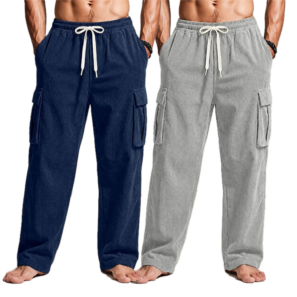 Nolan Vance Cargo Pants - Blue - view 2