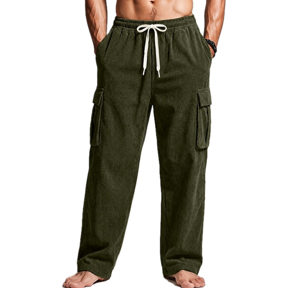 Nolan Vance Cargo Pants - Olive - view 1