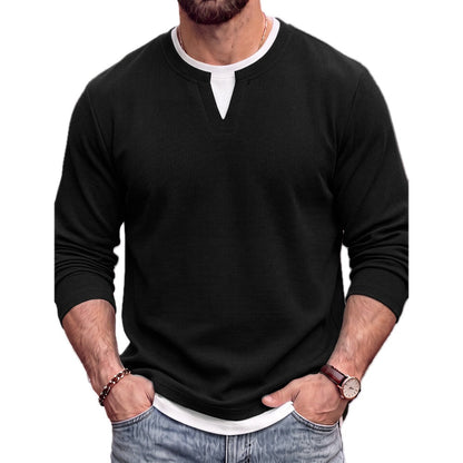 Nolan Vance Layered Tee - Black - view 1