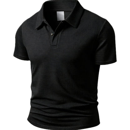 Omar Dean Waffle Shirt - Black - view 1