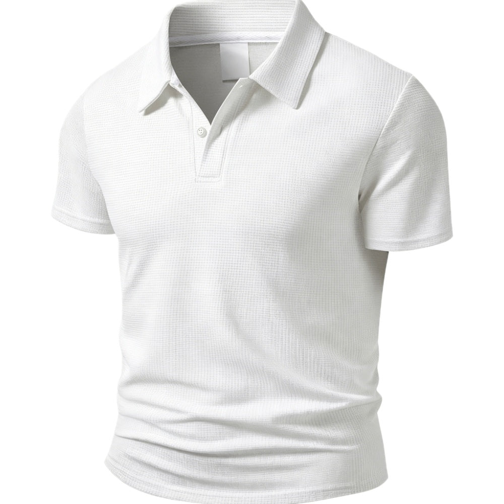 Omar Dean Waffle Shirt - Cream - view 1